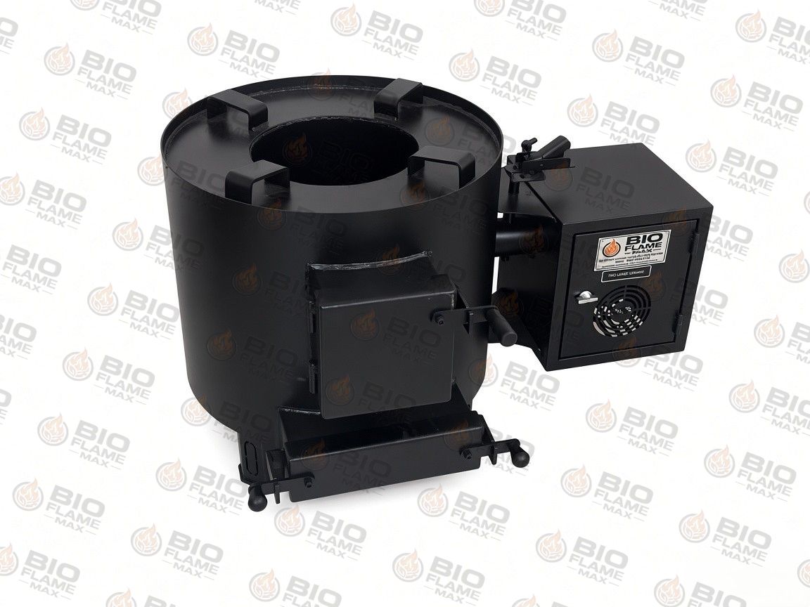 BIOFLAMEMAX® 30–80 KG Zero Smoke Wood Stove Image 3
