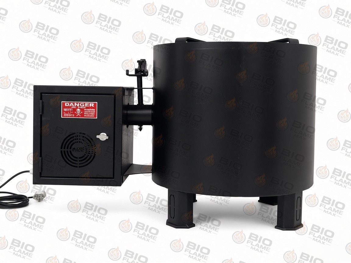 BIOFLAMEMAX® 30–80 KG Zero Smoke Wood Stove Image 5