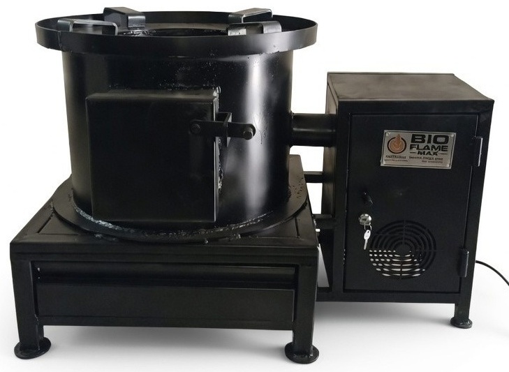 BIOFLAMEMAX 30–80KG Commercial Model Wood Stove — Main View