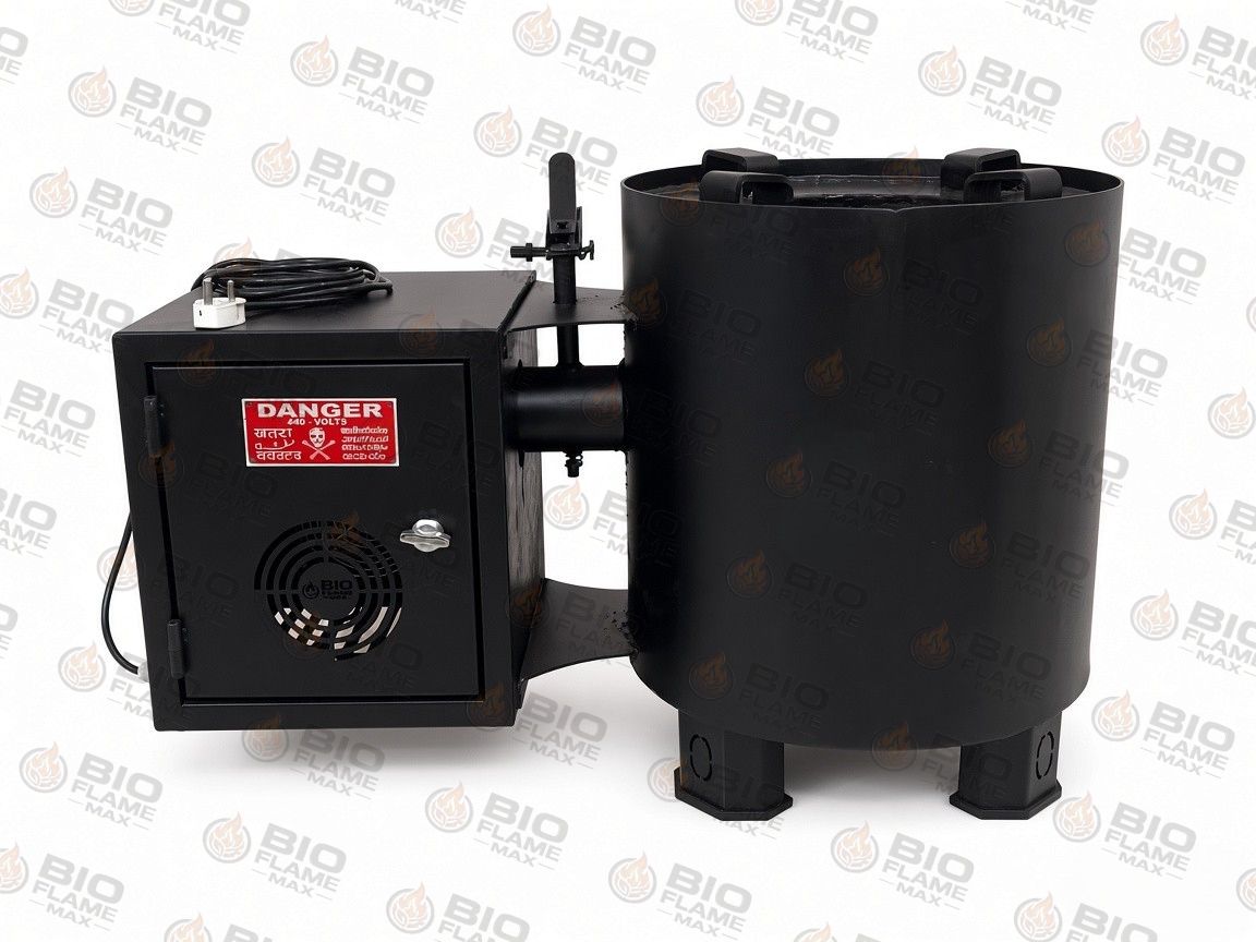 BIOFLAMEMAX® 5–30 KG Zero Smoke Wood Stove Image 5