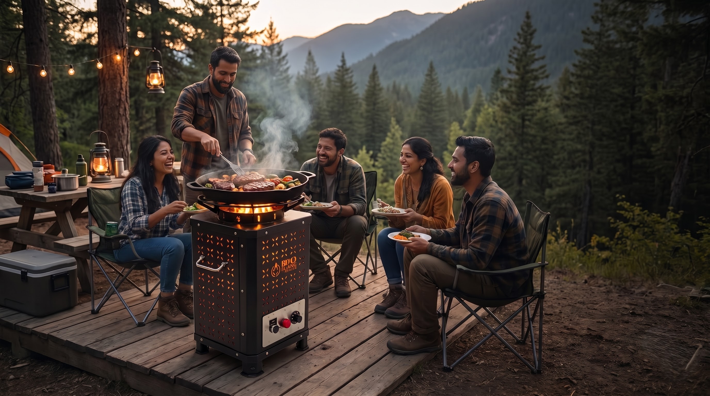 Commercial Wood Stove