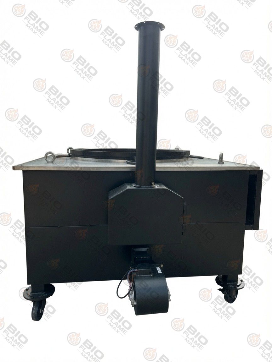 BIOFLAMEMAX® Customised Heavy Duty Wood Ghee Stove Image 6