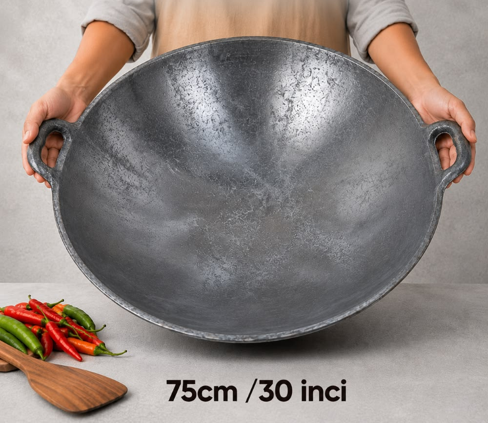 Commercial Heavy-Duty Wok (75cm / 30 inch) — Main View