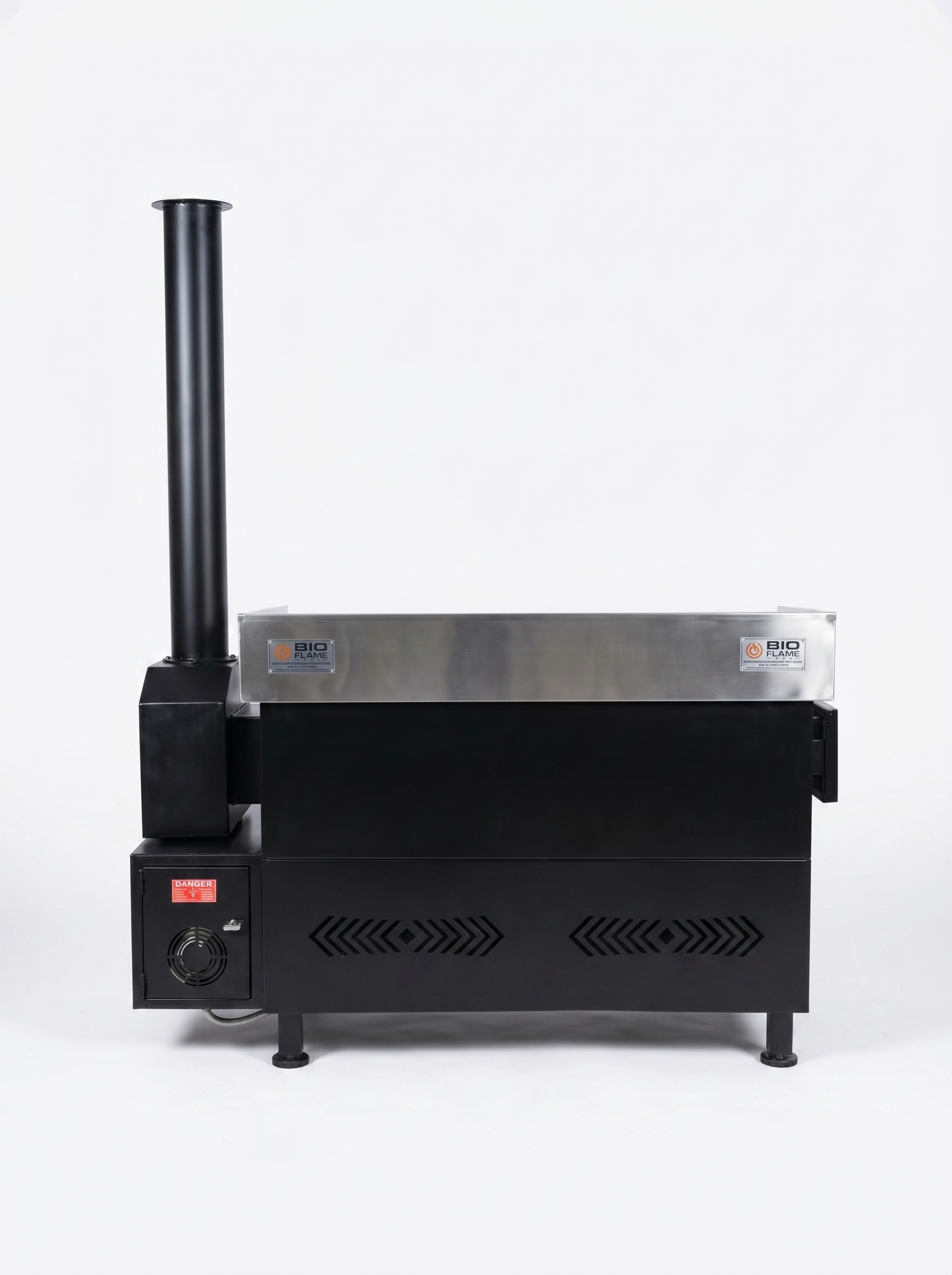 Tawa Station — Stainless Steel Wood Stove Image 2